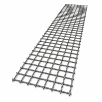 Plasa sudata STAS 6mm, 2 x 6 metri, ochiuri 20 x 20 cm